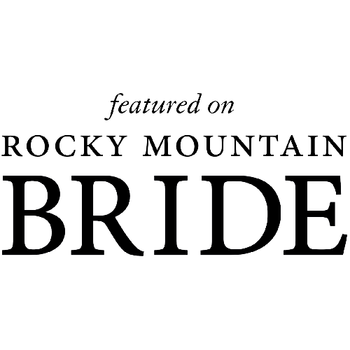 Featured on Rocky Mountain Bride.